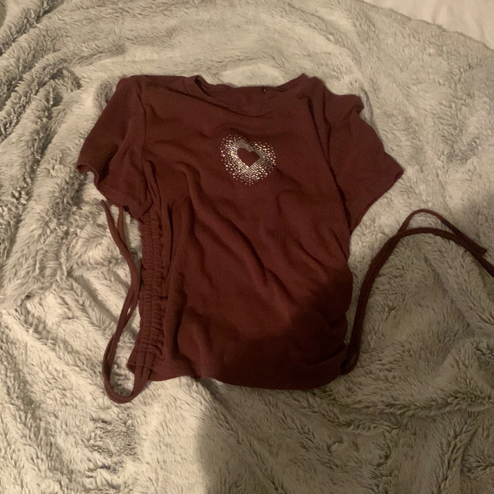 Brown shirt